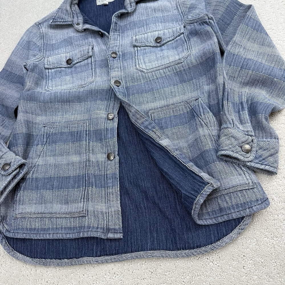 Current/Elliott "The Patch Pocket" Ombr Stripe De… - image 3